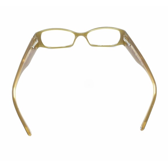 Coach Ileana 2017 Brown Tortoise Rectangular Eyeglasses Frames 47-16 135 Daisies - Picture 5 of 12